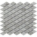 Intrend Tile Limestone Diamond Mosaic Grey NS021A
